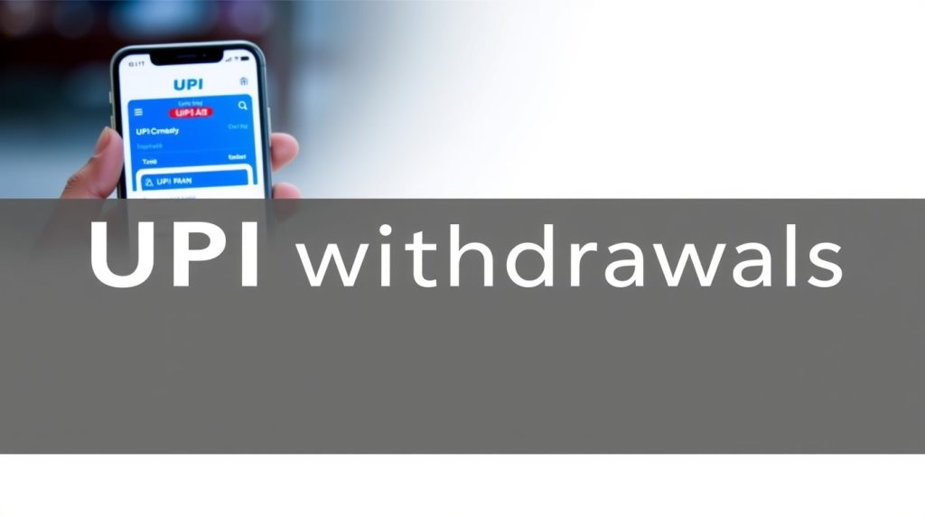 UPI Withdrawals